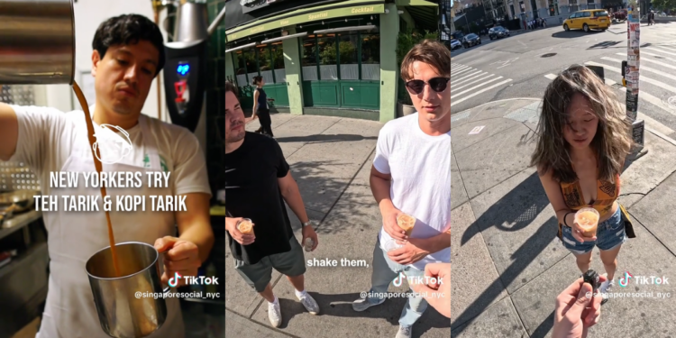 First-Time Tasters Embrace Singapore’s Iconic Teh Tarik and Kopi Tarik in New York City