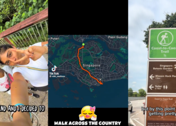 Two Friends Cross Singapore On Foot In a 37-Kilometre One-Day Challenge