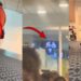 Father Slammed For Holding Child Over Rubbish Bin To Defecate At KLIA2