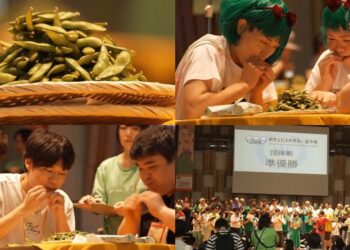 Ready, Steady, SOY! Nearly 400 Competitors Join Japan’s Edamame Speed-Eating Championship