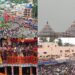 Rain can’t stop the faithful! – Puri’s streets packed as giant chariots roll through for Jagannath Ratha Yatra