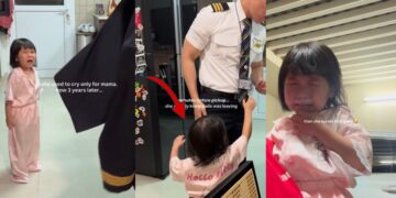 Little Girl Cries As Pilot Dad Leaves For Work, Melting Hearts Online