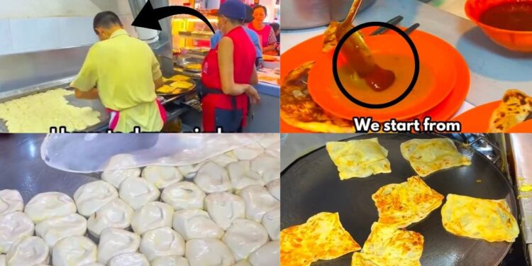 Uncle’s Handmade Vegetarian Prata and Dancing Cooking Style Impress After Thirty-Six Remarkable Years Together