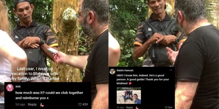 Jungle Guide Was Touched By Donation From Tourists For The Surgery He Couldn’t Afford