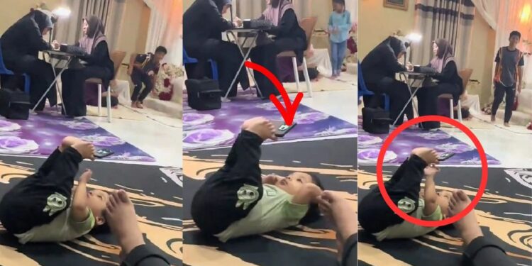 Forget Using Hands, This Toddler Found A Toe Friendly Way To Hold His Phone