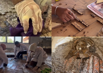 Work of heart! – Gaza’s young women turn war-damaged ceramics into Palestinian mosaics