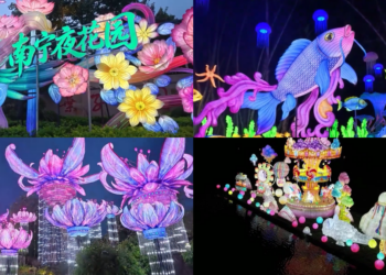 Fantasy after dark – Nanning Night Garden dazzles with spectacular light displays