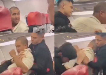Unruly Passenger Restrained After Allegedly Trying To Open Plane Door Mid-Flight