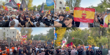 Hundreds rally outside Moroccan Embassy in Madrid over migrant crossings