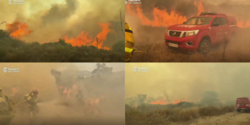 Fire storm – Crews tackle flames as Tirig wildfires threaten towns in Spain’s Castellon province