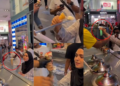 Lady Gets Sweet Revenge On Turkish Ice Cream Seller By Beating Him At His Own Game