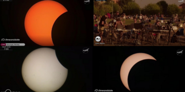Millions watch once-in-a-generation total solar eclipse