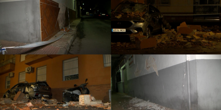 Magnitude 5 EARTHQUAKE leaves trail of destruction across Granada, Spain
