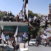 Taliban supporters rally in Kabul as Afghanistan marks five years since US pullout