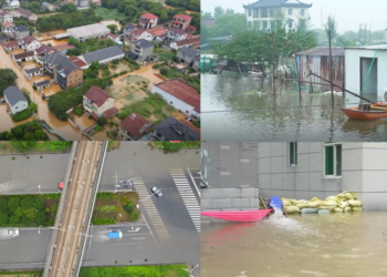 One dead, three missing as flash floods rip through eastern China