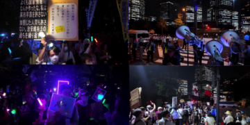 ‘Takaichi OUT!’ – Tokyo streets ERUPT as thousands rally against PM’s militarisation push