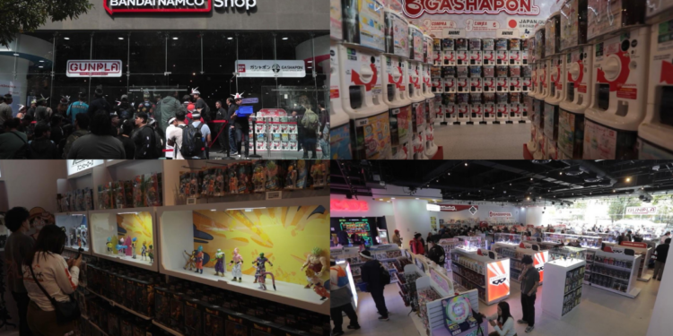 Japan’s Bandai Namco opens the first anime and figures shop in Latin America in Mexico City