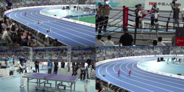 Bots go for gold! – Humanoids sprint, punch and CRASH in battle for glory at Beijing Robot Games