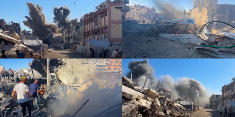 Water lifeline wiped out – Airstrike hits recently opened desalination plant and mosque in Gaza
