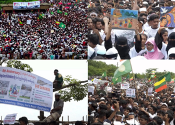 Nine years on, still waiting – Thousands of Rohingya refugees rally in Cox’s Bazar demanding right to return home