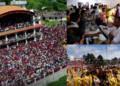 Fruit fight turns BLOODY – More than 140 injured at India’s centuries-old Bagwal Mela