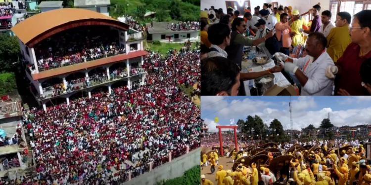 Fruit fight turns BLOODY – More than 140 injured at India’s centuries-old Bagwal Mela