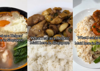 Helper Shares Her Daily Meals And A Glimpse Into Her Life Working In Singapore