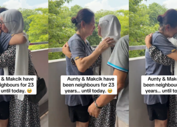 After 23 Years, Jurong Neighbours Share Tearful Goodbye As One Family Moves Out