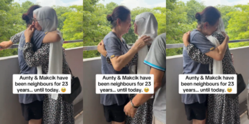 After 23 Years, Jurong Neighbours Share Tearful Goodbye As One Family Moves Out