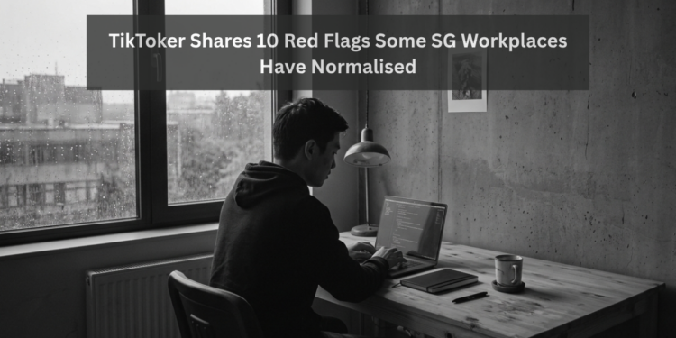 TikToker Shares 10 Red Flags Some SG Workplaces Have Normalised