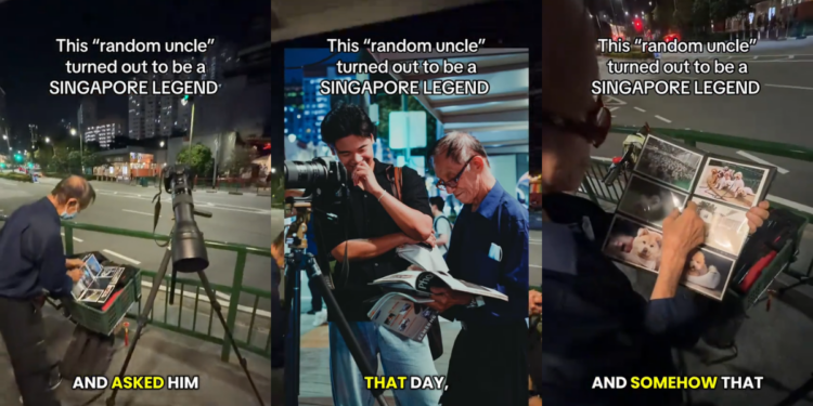 This “Random Photographer Uncle” Turned Out to be a Singapore Legend