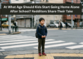 At What Age Should Kids Start Going Home Alone After School? Redditors Share Their Take