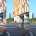 Toddler Runs Alone Onto Road Outside Punggol Coast Mall, Family Quickly Intervenes