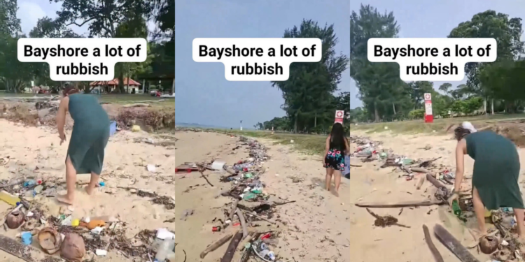 Civic-Minded Singapore Residents Step Up to Clean Beach Waste Along East Coast