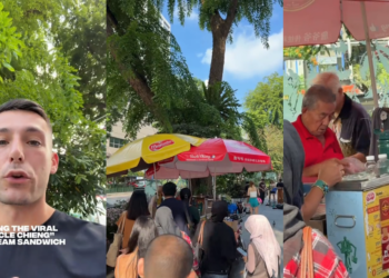 Tourist Discovers Uncle Chieng Ice Cream Sandwich And Can’t Get Enough Of Its Taste