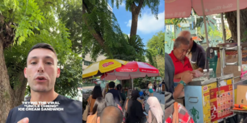 Tourist Discovers Uncle Chieng Ice Cream Sandwich And Can’t Get Enough Of Its Taste