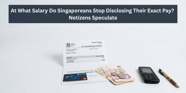 At What Salary Do Singaporeans Stop Disclosing Their Exact Pay? Netizens Speculate