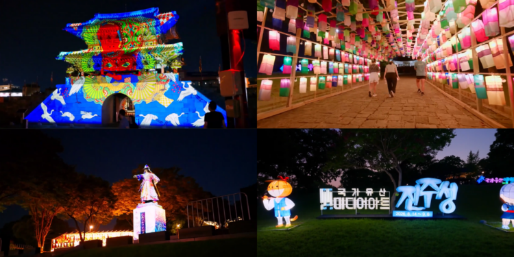 ROK’s Jinju Fortress Draws Crowds With Spectacular Immersive Media Art Experience