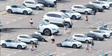 Dad and Daughter Share Adorable Secret Dance Code During After-School Pickup Greeting