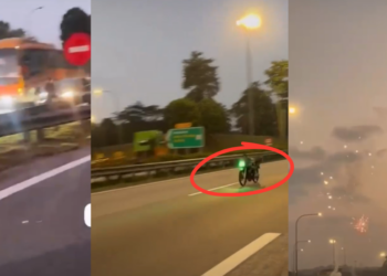 Eight Arrested After Viral Video Shows Johor Expressway Blocked For Illegal Motorcycle Race