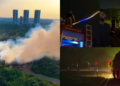 Johor Firefighters Battle 51.4-Hectare Kota Tinggi Blaze, With 42% Of Fire Extinguished