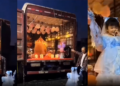 Loving Father Transforms Heavy Cargo Truck Into A Magical Birthday Party Venue