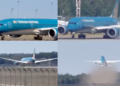 Cabin Video Captures Vietnam Airlines Plane Taking Off 120 Metres Beyond Runway in Munich
