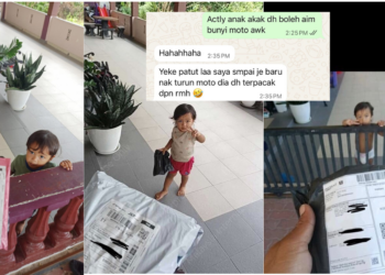 2-Year-Old Boy Becomes Family’s Parcel Receiver With Adorable Proof-Of-Delivery Pose
