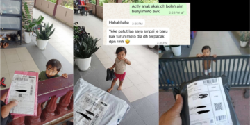 2-Year-Old Boy Becomes Family’s Parcel Receiver With Adorable Proof-Of-Delivery Pose