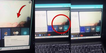 Make Sure Your Camera Is Off! Student Caught Napping During an Online Class