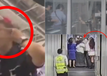 Thailand Airport Apologises As Guard Makes Racist Gesture At Unruly Fans