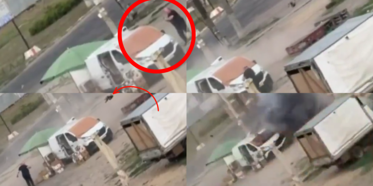 Russian Drone Chases Unarmed Ukrainian Vendor Before Exploding In Kherson