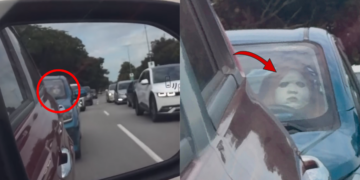 Driver’s Face Mask Had Everyone On The Road Doing A Double Take