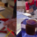 Visitors sip from ICE glasses as cafe offers escape from record-breaking summer heat